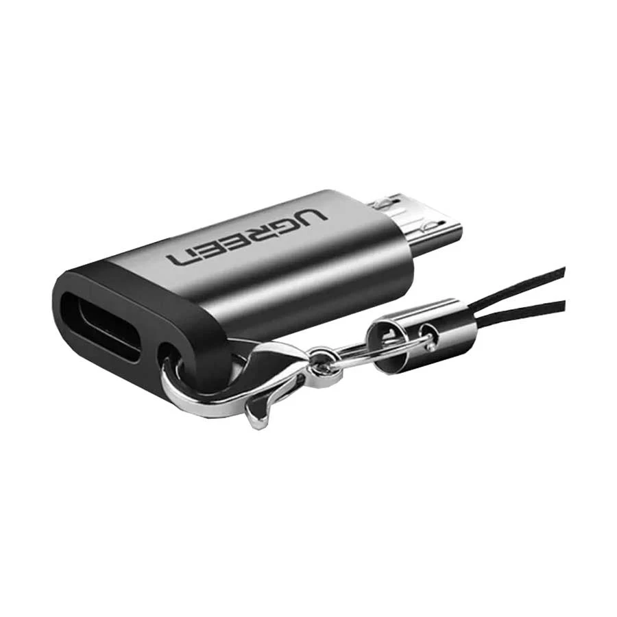 Ugreen 50590 Micro USB Male to Type-C Female Gray OTG Converter